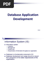 Database Application Development