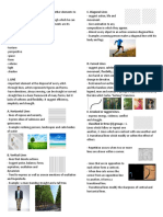 Elements of Arts C. Diagonal Lines