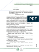 Disposiciones Generales: Boletín Oficial de La Junta de Andalucía