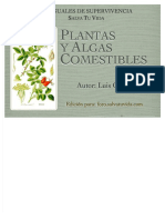 Libro Manual de Plantas y Algas Comestibles