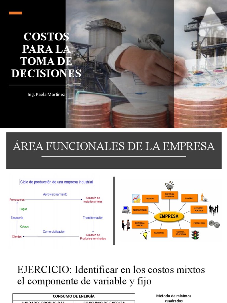 COSTOS PARA LA TOMA DE DECISIONES 19 Agosto | PDF | Economias | Business