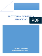 Protección de Datos y Privacidad