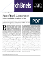 Rise of Bank Competition: Evidence From Banking Deregulation in China