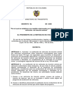 Proyecto_Decreto_Sustitucion_Vehiculos_Traccion_animal