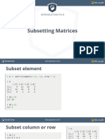 ch3 2 Subsetting Matrices