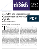 Mortality and Socioeconomic Consequences of Prescription Opioids: Evidence From State Policies