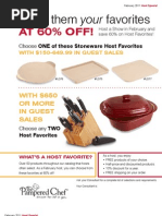 Download Pampered Chef Host Specials for February by Stillwaters Community Connection SN47816281 doc pdf