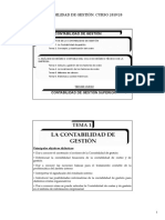 Tema 1. La Contabilidad de Gestión