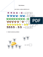 Fișă de Lucru: 1. Calculează Și Colorează Căsuța Ce Conține Rezultatul Corect