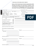 P R I N T: Recital Program Information Sheet Instructions: P