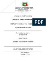 1o. PARTE PROPUESTA MENDOCINA