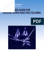 User Guide For Organic Acids Analysis Columns: The Power of Discovery