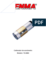 Calibrador de Sonometro PDF