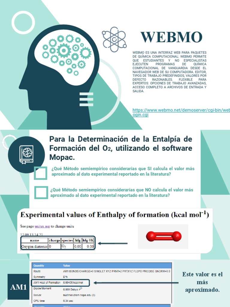 Interfaz Web para Química Computacional | PDF