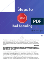 Steps To: Bad Spending