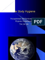 Water Body Hygiene