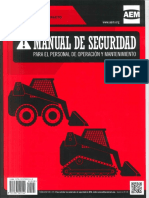 Manual de Seguridad Minicargador Bobcat S570 - 2020