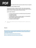 Qué Comprende El Registro Mercantil y Que Personas Deben Efectuar Este Registro