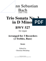 Bach Trio Sonata