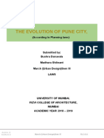 The Evolution of Pune City According to Planning Laws