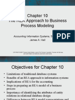 The REA Approach To Business Process Modeling: Accounting Information Systems, 5