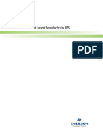 EMERSON Output Short-Circuit Current Bearable by The UPS