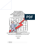 1-Manual de Procedimientos Tecnico-Administrativo Asispharma S.A.S