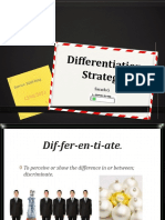 Differentiation Strategy in SERVICE MARKETING by  SARATH