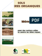 Mémento Sols Et Matière Organique PDF