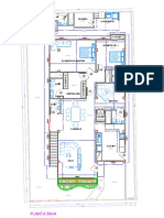Floor plan layout for a multi-room home