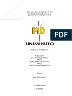 Auditoria y Control Estudio de Caso 1 PDF