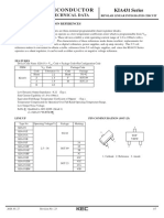 Semiconductor KIA431 Series: Technical Data