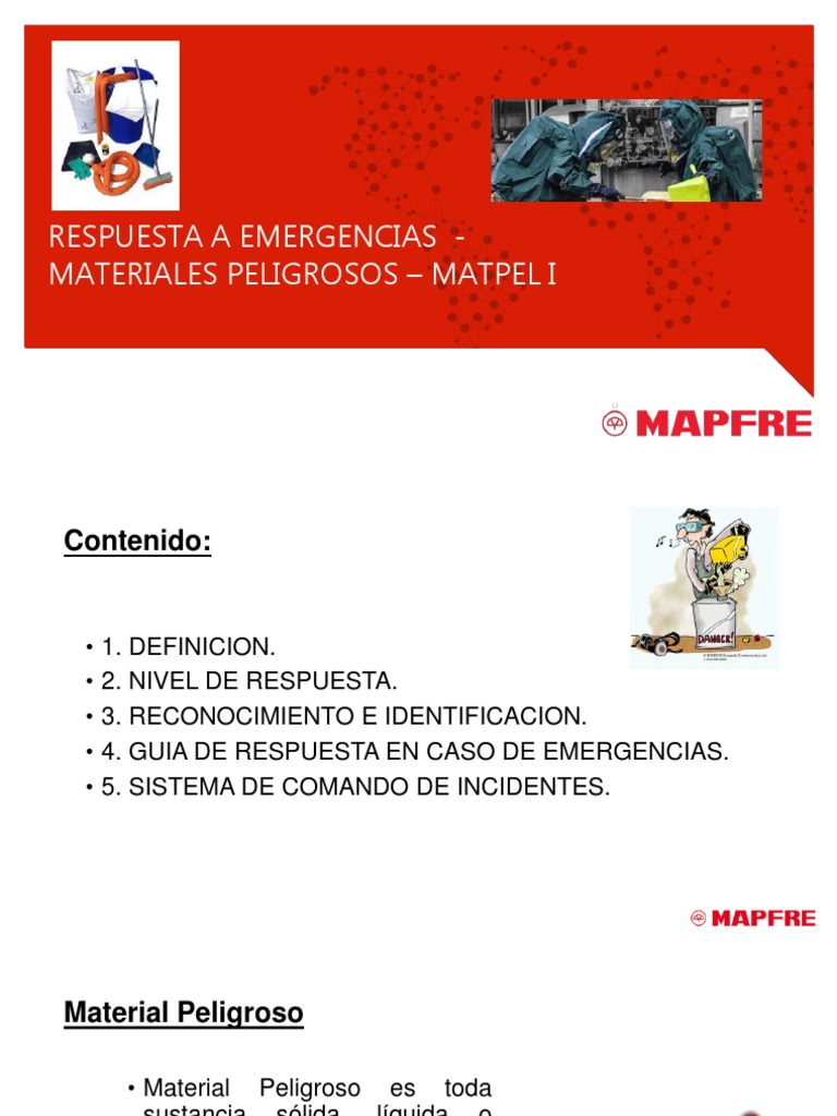 Manejo de Materiales Peligrosos | PDF | Mercancías peligrosas | Química