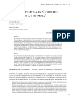 Artículo Ciencia Política en Colombia PDF