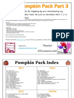 Pumpkin Pack Part 3 Guide