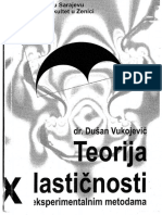 Dusan Vukojevic - Teorija Elasticnosti PDF