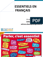 LES ESSENTIELS EN FRANÇAIS I Partie - PDF