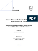 Design of A Microcontroller Circuit With USB For M2M Application Using GSM Network