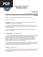 DoD ID Card Policy and Procedures | PDF | United States Department Of ...