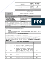 Auditoría SSO y MA identifica 11 NC en proyecto minero