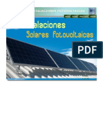 Resumen Del Curso de Instalaciones Fotovoltaicas