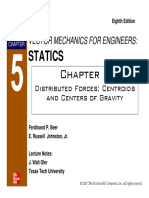 Chapter 5 - Distributed Forces-Centroids and Centers of Gravity PDF