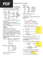 +corrigé Ex4 Torsion Et Ex3 Flexion PDF