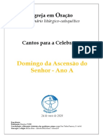 Igreja em Oração: Cantos para a Celebração - Domingo da Ascensão do Senhor - Ano A