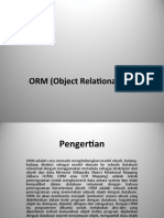 ORM (Object Relational Mapping)