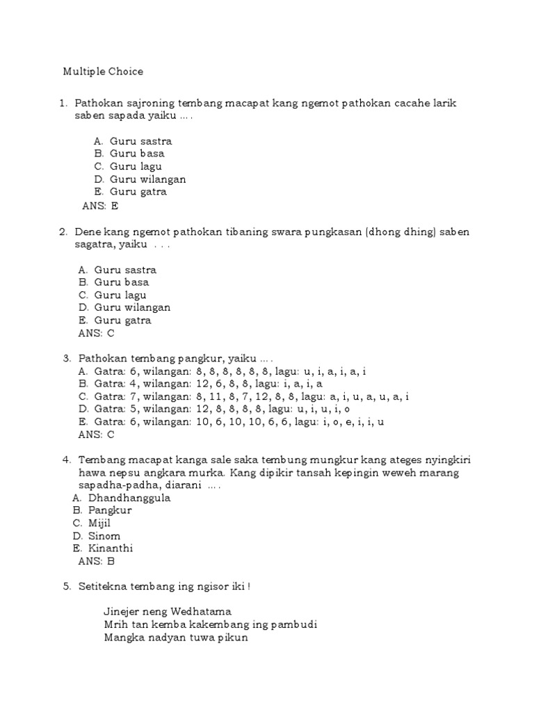 Evaluasi 1 Budi Pekerti Luhur Pdf