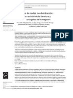 Red de Distribución Diseñar Una Revisión de La Literatura y Una Agenda de Investigación