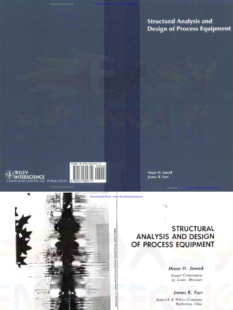 Structural Analysis and Design of Proces PDF | PDF | Stress (Mechanics ...