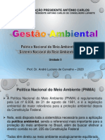 03 - Política Nacional Do Meio Ambiente e SISNAMA - Aula 26-08-20