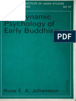 Johansson - Dynamic Psychology of Early Buddhism PDF